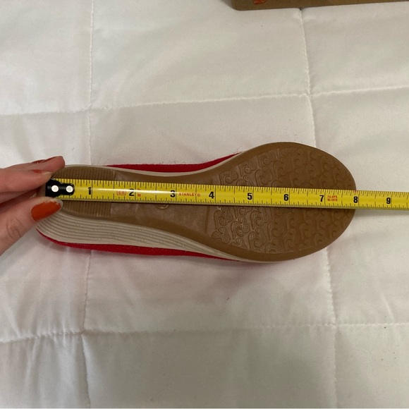 Red wedge heels - Picture 7 of 7